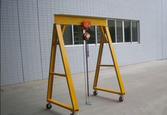 Buy cheap Multifunctional Single Girder 2T Gantry Crane Portable Mobile Small from wholesalers