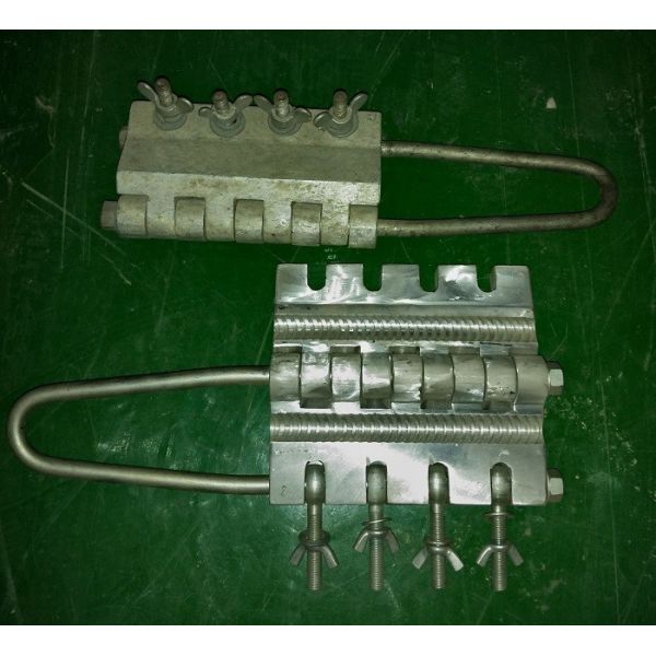 10Ton Basic Construction Tools Bolt Type Round Steel Rope Gripper For Wire Rope