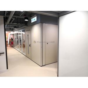 Buy cheap Height Adjustable Panelfold Operable Partitions With Magnetic Sealing System from wholesalers