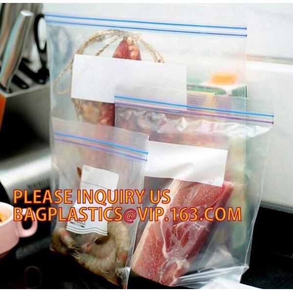Buy cheap Clear food grade poly custom LDPE plastic Zip lockkk bag with color box packing, LDPE griplock zipper baggies with custom p from wholesalers