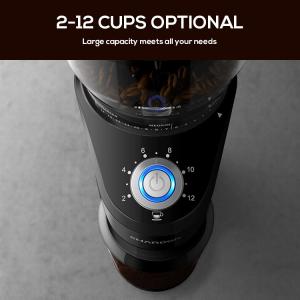 Buy cheap 14 Adjustable Conical Burr Coffee Grinder Espresso Extensive Grind Settings from wholesalers