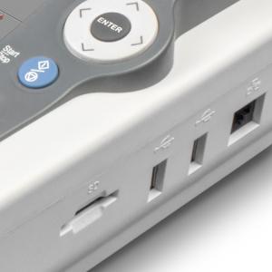 LCD Display Portable ECG Machine 3 Channel Ecg Holter Monitor