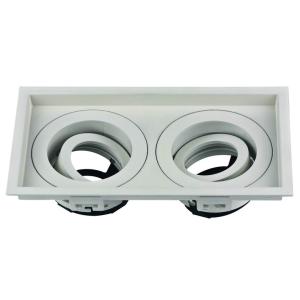 Buy cheap Double / Quadruple Head Recessed LED Ceiling Lights 200x200x52mm from wholesalers