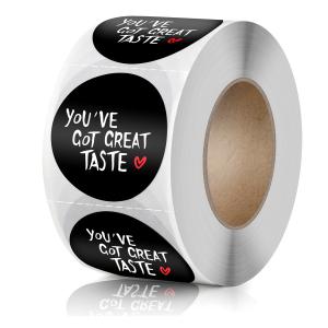 Buy cheap Custom round adhesive waterproof synthetic paper bottle label, roll logo label sticker printing from wholesalers