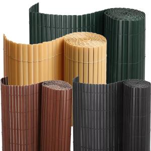 Buy cheap Durable Easy To Install PVC Bamboo Garden Fence from wholesalers