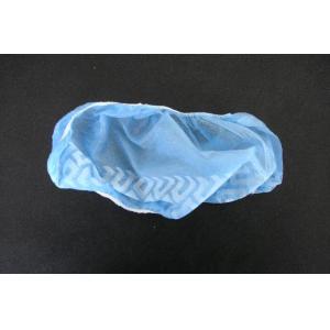 China Non - Skid Cpe Shoe Cover , Disposable Shoe Guards Latex Free Non Woven Fabric on sale