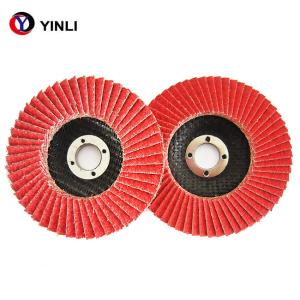 Buy cheap T29 Abrasive Ceramic Flap Disc 125mm For We And Dry Grinding product