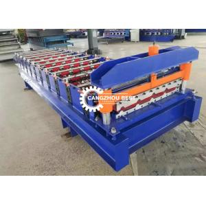 Buy cheap Steel Trapezodial Profile Roll Forming Machine Corrugated Roof Sheet Making from wholesalers