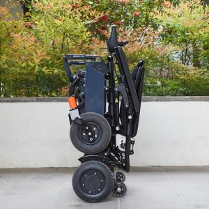 Buy cheap Foldable PU Tyre Lightweight Motorized Wheelchair Compact from wholesalers