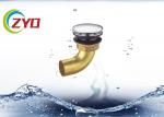 Buy cheap Brass Bathroom Bathtub Sink Drain Pipe Pop Up Drainage Waste Pipe from wholesalers