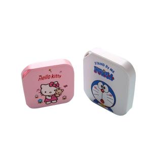 Buy cheap Leather Pattern Plastic Power Bank Square Shape High Charging Speed from wholesalers