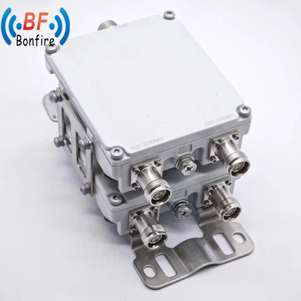 Buy cheap RF Combiner 1710-1880/1920-2170/2300-2700MHz RF Low Pim Duplexer 4.3-10 Female -153dbc from wholesalers