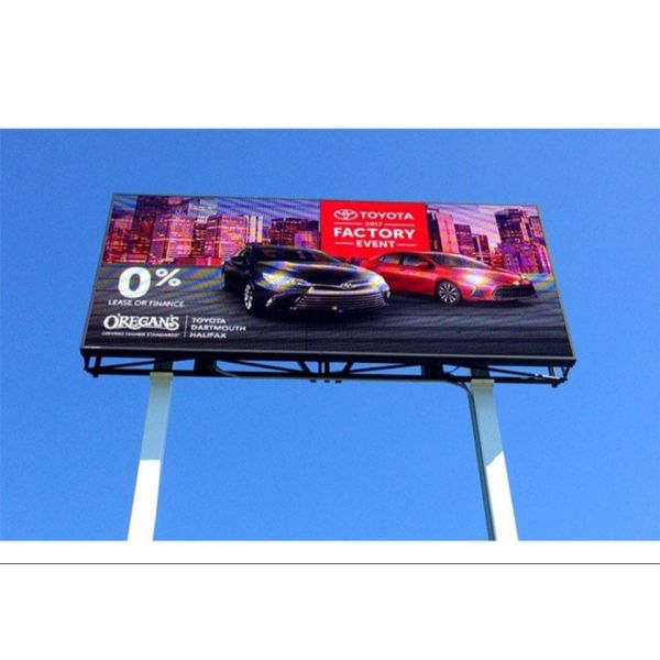 Quality SMD2121 Die-Casting Aluminum Soft Module HD Waterproof LED Advertising Screen Three Years Warranty for sale