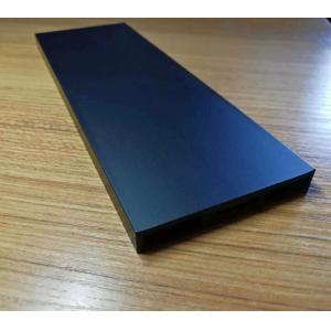 Buy cheap CNC Drilling Machined Extruded Aluminum Profile High Precision Black Anodized from wholesalers