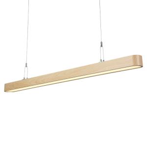 Buy cheap Super Brightness Linear LED Pendant Lights 110V-240V Wood Grain Color from wholesalers