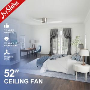 Buy cheap Low Profile Flush Mount Fancy Plastic Blades Commercial App-Controlled LED Ceiling Fan from wholesalers