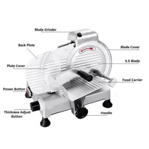 Mini Home Use Frozen Meat Slicer Machine Ham Sausage Bread Slicer Machine