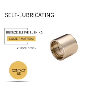 Buy cheap ASTM B505 CuSn12 Bronze Sleeve Bushings from wholesalers