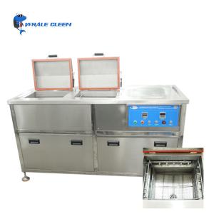 Buy cheap Two Tanks 96L Industrial Ultrasonic Cleaner With Cleaning Heating And Spraying Function from wholesalers