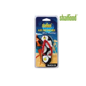 Buy cheap Slipper Shaped Black Ice Smell MSDS Air Freshener Car Hanging from wholesalers