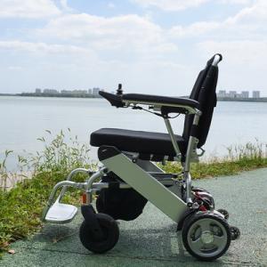 Buy cheap Lithium Battery Powered Lightweight Wheelchair Folding from wholesalers