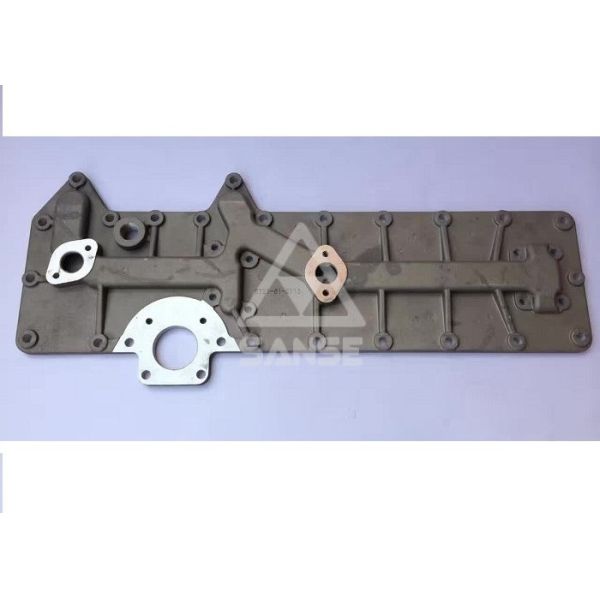 Quality Komatsu Oil Cooler 6D155 Valve Cover Replacement Excavator Machine Parts for sale
