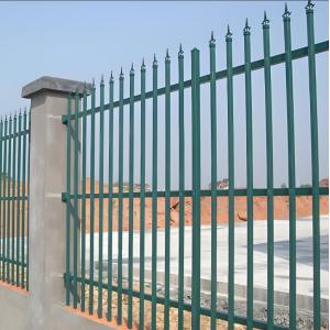 Buy cheap European Picket Top Steel Garden Tubular Fence Panels from wholesalers
