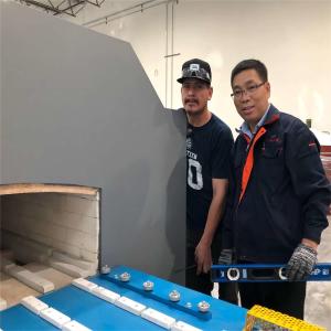 Buy cheap Zirconia Powder Sintering Gas Pusher Kiln Customized High Temperature With Push Plates from wholesalers