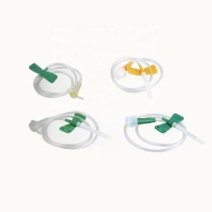 Buy cheap 22g EOS Butterfly Vacutainer Safety Blood Collection Set Luer Adapter from wholesalers