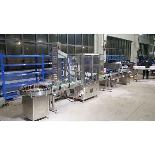 Buy cheap 4000W Capsule Filler Capper Machine With PLC Control from wholesalers