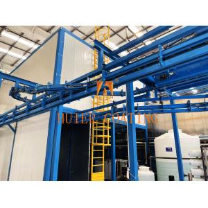 Buy cheap PLC Controlled Ceiling Mounted Steel Hanging Conveyor System with Chain Hanger from wholesalers