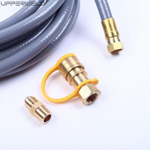 5/8"/1/8'/1/4' Connect Size 10/12/24 Feet Natural Gas Hose for Grill Fireplace