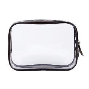 Buy cheap New Large-Capacity Makeup Bag Waterproof PVC Storage Pouch Transparent & Colorful Zipper Toiletry Bags Portable with LOGO from wholesalers