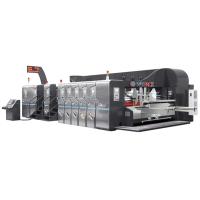 Buy cheap Valco Gluing System Inline Folder Gluer 250 Sheets/Min For 1200mm Board product