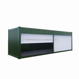 Buy cheap 20ft Prefabricated Flat Packaging Module House Garage Storage Booth Container House with Modern Simple Design Style from wholesalers