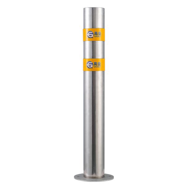 Quality ODM Removable Parking Bollards 316 Metal Parking Bollards Rise 600mm for sale