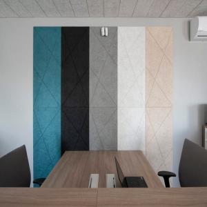 Hexagonal Design Wood Wool Acoustic Panel for Improved Acoustic Performance