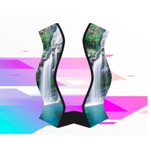 Buy cheap Full Color Seamless Connection Curved Led Video Wall  High Brightness Led DIsplay screen from wholesalers