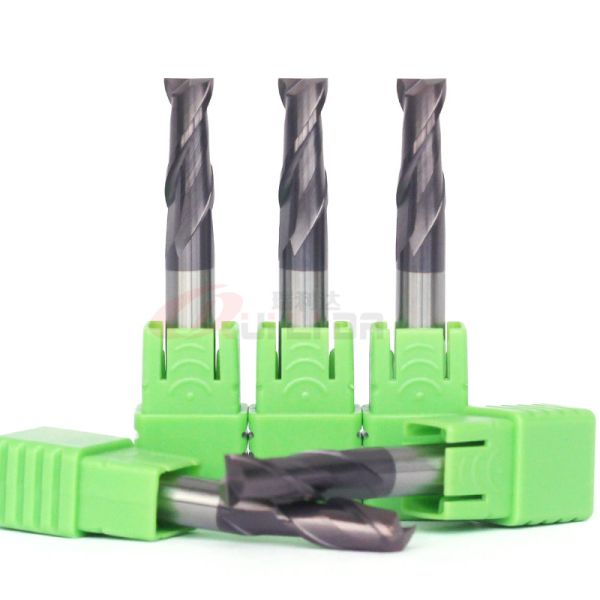 6mm 5/16" 1/4" 2 Flute Carbide End Mill For Hardened Steel HRC60