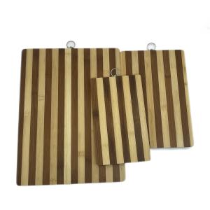 Buy cheap Durable Rectangle Bamboo Cutting Board With Ring from wholesalers
