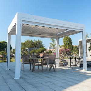 Buy cheap 5x3m Aluminum Louvered Pergola Villa Garden Landscape Leisure Shading Gazebo from wholesalers