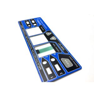 Buy cheap Flexible Three Button Custom Membrane Switch Panel With Four Contacts Connector from wholesalers