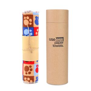 Buy cheap 25 Pack Reusable Paper Towels Durable Cardboard Roll 100% Cotton Cloth 10 Count Pack of 1 from wholesalers