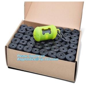 Buy cheap Doggy Poo Bags Compostable Doggie Dog Poop Bags Custom Printed, Disposable Compostable Doggie Biodegradable Pet Dog Wast from wholesalers