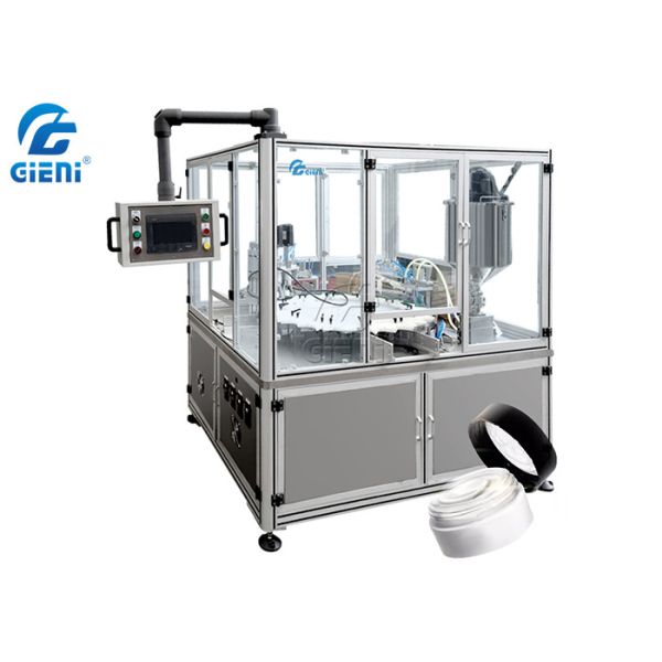 Buy cheap PLC Control Automatic Cream Filling Machine Rotary Filling Equipment from wholesalers