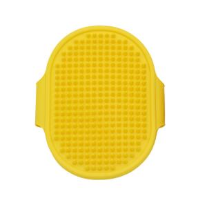 Buy cheap Portable Yellow Puppy Bath Brush TPR Bath And Brush Dog Grooming from wholesalers