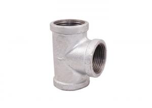 Buy cheap Durable Malleable Iron Tee Galvanised Malleable Pipe Fittings High Strength product