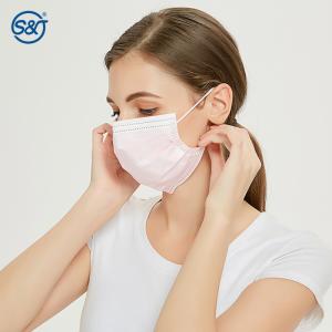 Buy cheap S&J Double Bands Face Mask BFE99 High Quality Nonwoven Surgical Using Disposable Medical Up Down Dual Bands Face Mask from wholesalers