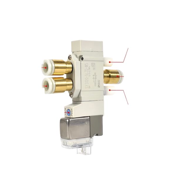 Buy cheap SMC SY3420-5LZD-C4 Pneumatic Solenoid Valve DC24V 3 Position Exhaust Center Port Size Ø4 from wholesalers