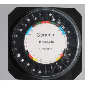Buy cheap 3 Roth Ceramic Dental Braces Good Persistent Strength Comfortable Feeling from wholesalers